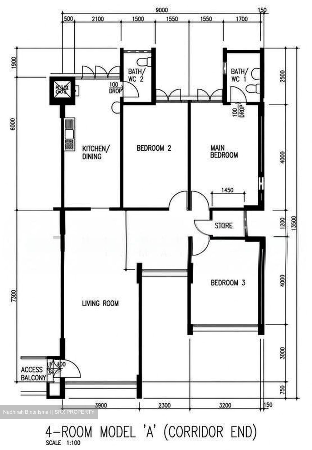 Blk 524 Hougang Avenue 6 (Hougang), HDB 4 Rooms #630894091